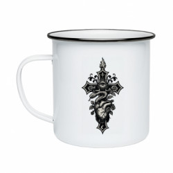 Кружки эмалированные