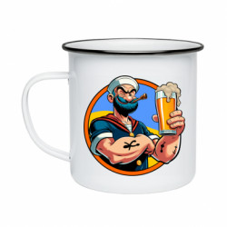 Кружки эмалированные