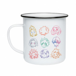 Кружки эмалированные