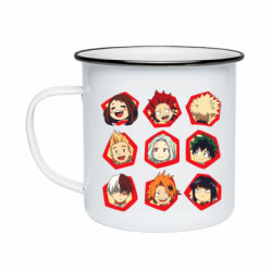 Кружки эмалированные