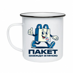 Кружки эмалированные