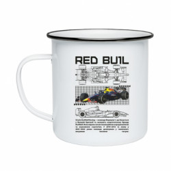 Кружка эмалированная Red Bull Racing - FATLINE Кружка эмалированная Red Bull Racing