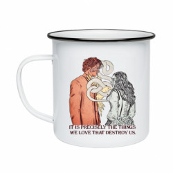 Кружки эмалированные