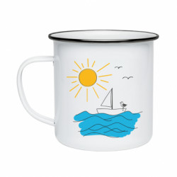 Кружки эмалированные