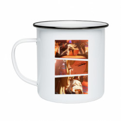 Кружки эмалированные