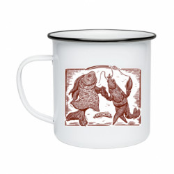 Кружки эмалированные