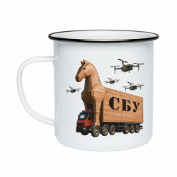 Кружки эмалированные