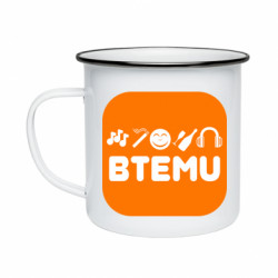 Кружки эмалированные