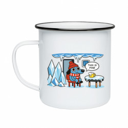 Кружки эмалированные