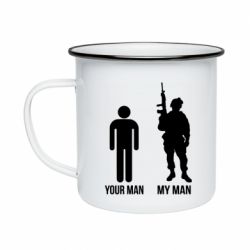 Кружки эмалированные