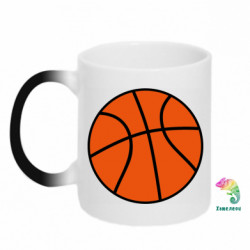 Кружка-хамелеон Баскетбольний м'яч - FATLINE Кружка-хамелеон Баскетбольний м'яч