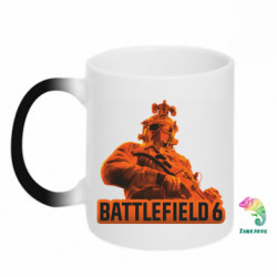 Кружка-хамелеон Battlefield 6 poster