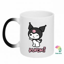 Кружка-хамелеон Cute Kuromi - FATLINE Кружка-хамелеон Cute Kuromi
