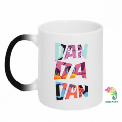 Кружка-хамелеон ДанДаДан - FATLINE Кружка-хамелеон ДанДаДан