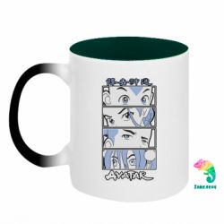 Кружки-хамелеоны двухцветные