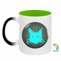 Кружки-хамелеоны двухцветные