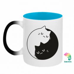 Кружки-хамелеоны двухцветные