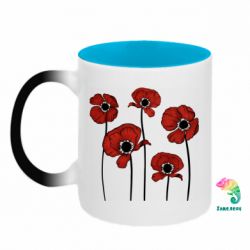 Кружки-хамелеоны двухцветные