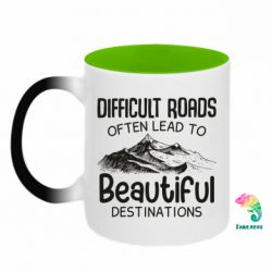 Кружки-хамелеони двокольорові