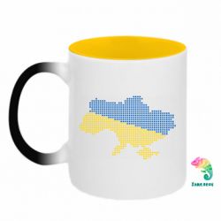 Кружки-хамелеони двокольорові