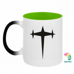 Кружки-хамелеоны двухцветные