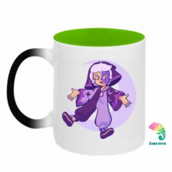 Кружки-хамелеони двокольорові