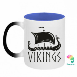 Кружки-хамелеоны двухцветные