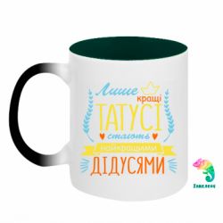 Кружки-хамелеоны двухцветные