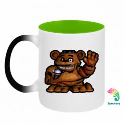 Кружки-хамелеоны двухцветные