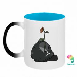 Кружки-хамелеони двокольорові