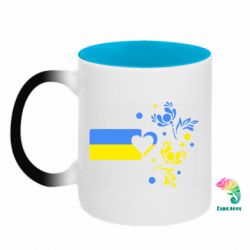 Кружки-хамелеоны двухцветные