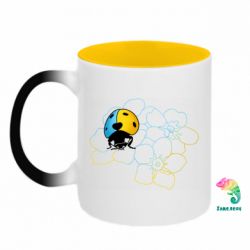 Кружки-хамелеоны двухцветные