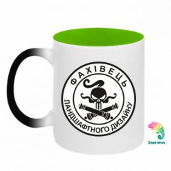 Кружки-хамелеоны двухцветные