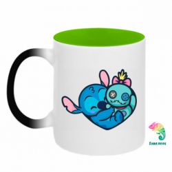 Кружки-хамелеоны двухцветные