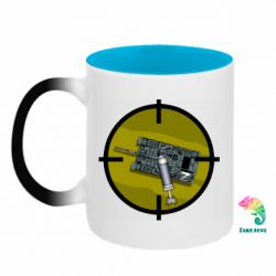 Кружки-хамелеоны двухцветные