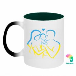 Кружки-хамелеоны двухцветные