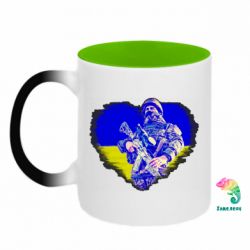 Кружки-хамелеони двокольорові