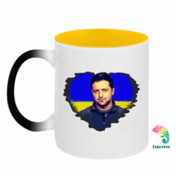 Кружки-хамелеони двокольорові