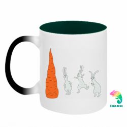 Кружки-хамелеони двокольорові