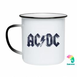 Кружка-хамелеон эмалированная AC/DC Logo