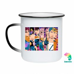 Кружки-хамелеоны эмалированные