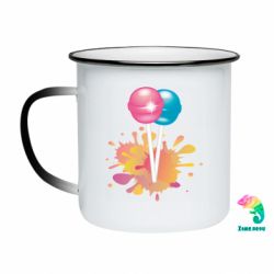 Кружки-хамелеоны эмалированные