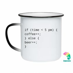 Кружки-хамелеоны эмалированные