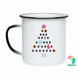 Кружки-хамелеоны эмалированные