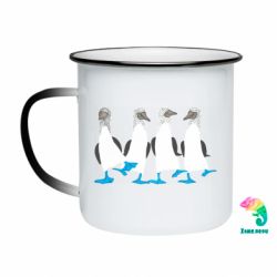 Кружки-хамелеоны эмалированные