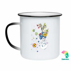 Кружки-хамелеоны эмалированные