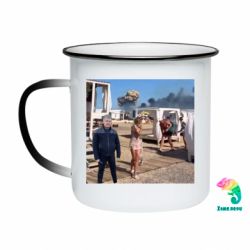 Кружки-хамелеоны эмалированные