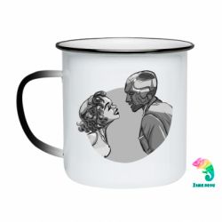 Кружки-хамелеоны эмалированные