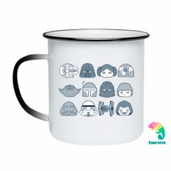 Кружки-хамелеони емальовані