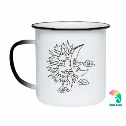 Кружки-хамелеоны эмалированные